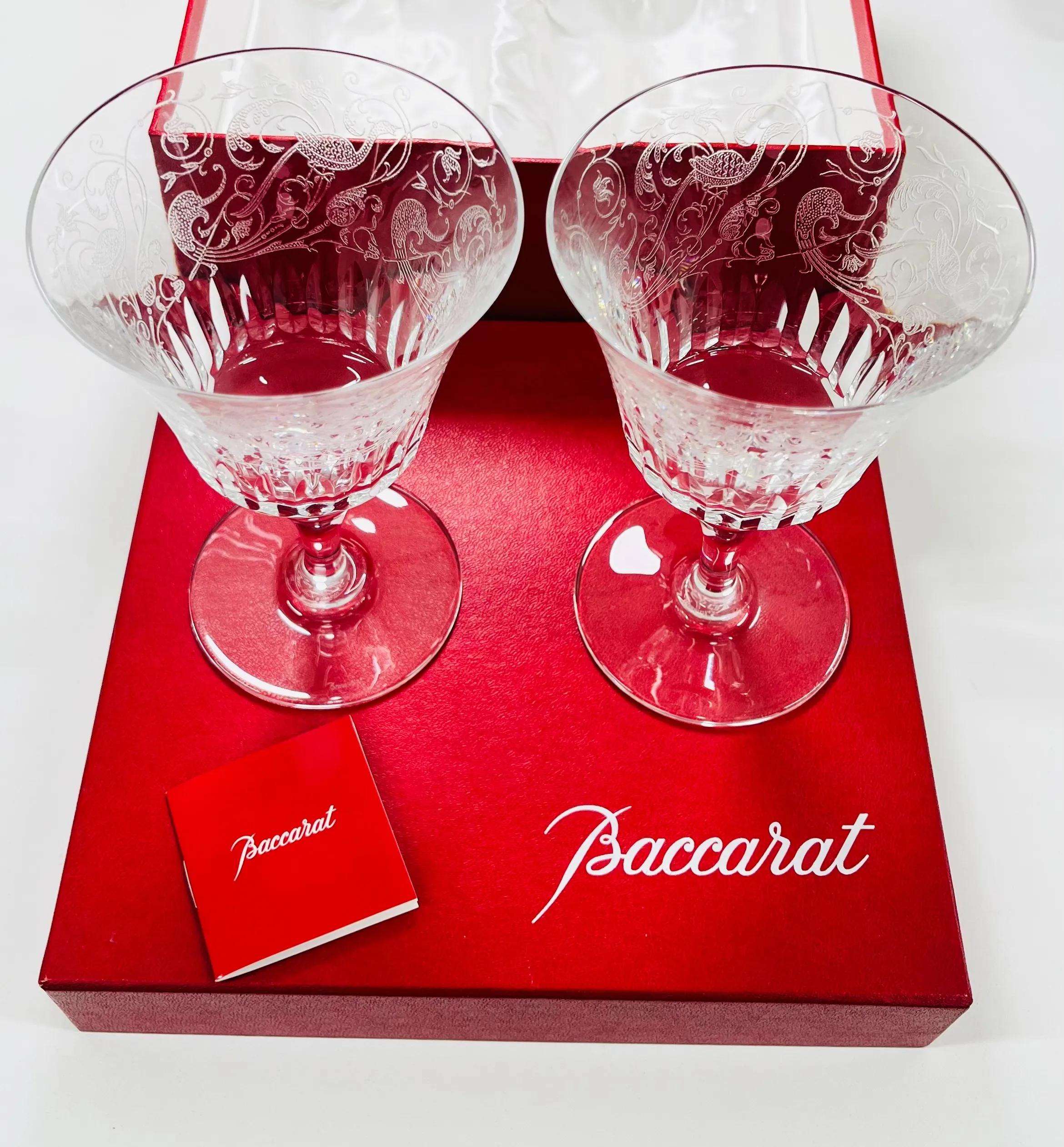 バカラペアワイングラスをお買取りさせていただきました🍷